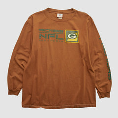 Green Bay Packers NFL 2000s Long Sleeve T-shirt - Clay Vintage - Fanatics