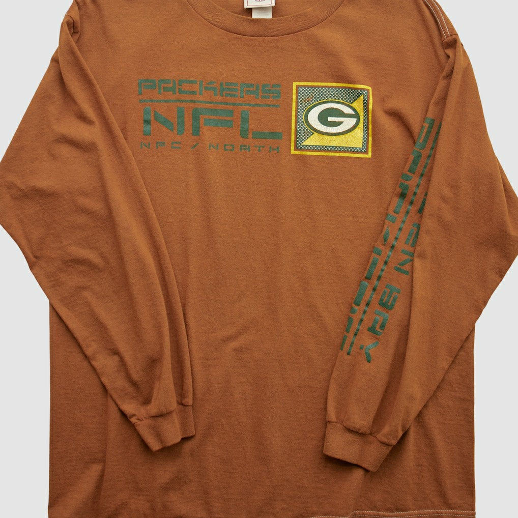 Green Bay Packers NFL 2000s Long Sleeve T-shirt - Clay Vintage - Fanatics