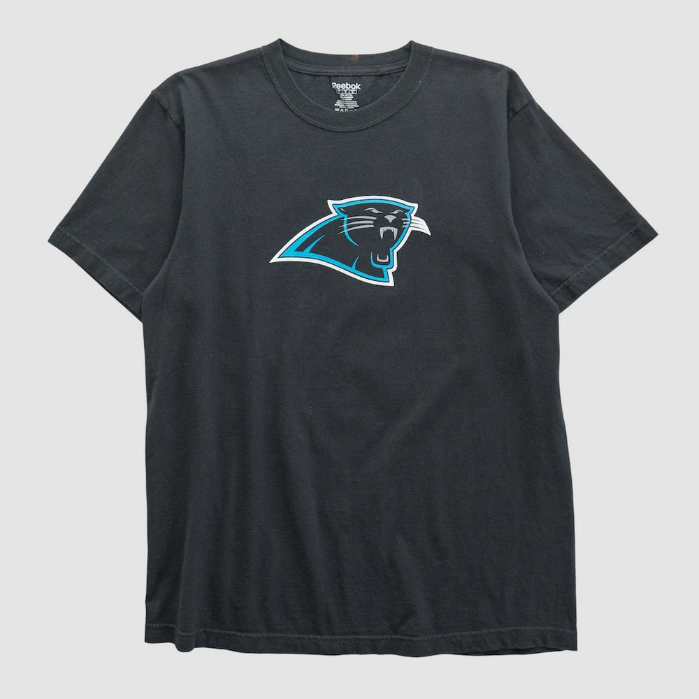 Carolina Panthers Reebok 2000s T-shirt - Black Vintage - Fanatics