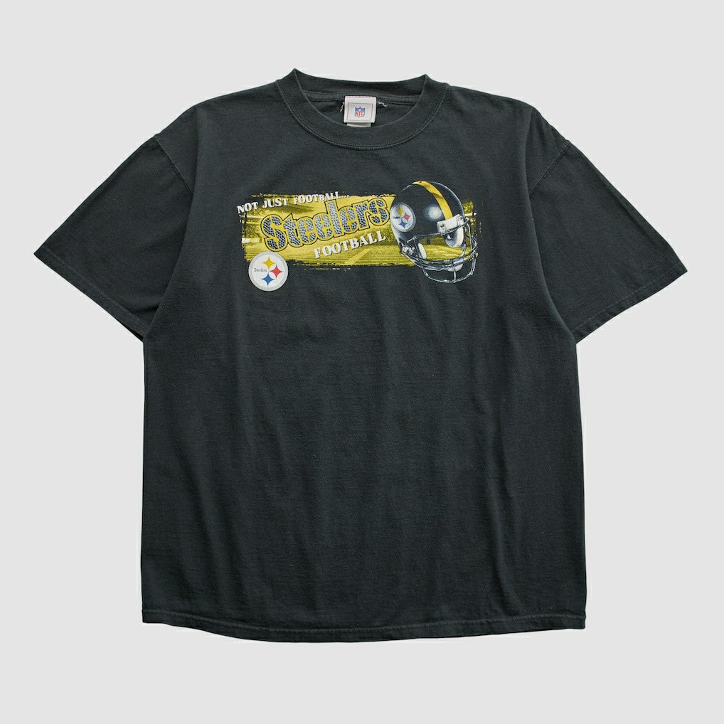 Pittsburgh Steelers NFL 2000s T-shirt - Black Vintage - Fanatics
