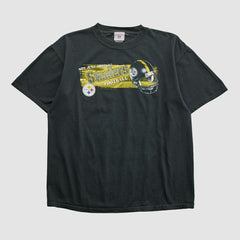 Pittsburgh Steelers NFL 2000s T-shirt - Black Vintage - Fanatics