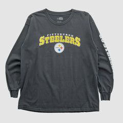 Pittsburgh Steelers NFL 2010s Long Sleeve T-shirt - Black Vintage - Fanatics