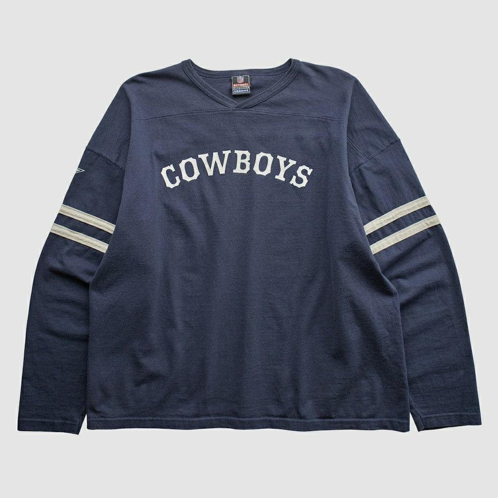 Dallas Cowboys NFL 2000s Long Sleeve T-shirt - Navy Vintage - Fanatics