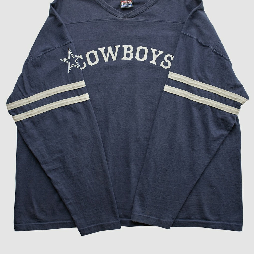 Dallas Cowboys NFL 2000s Long Sleeve T-shirt - Navy Vintage - Fanatics