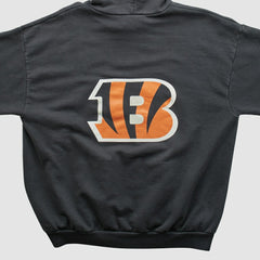 Cincinnati Bengals NFL 2000s Hooded Pullover Sweatshirt - Black Vintage - Fanatics