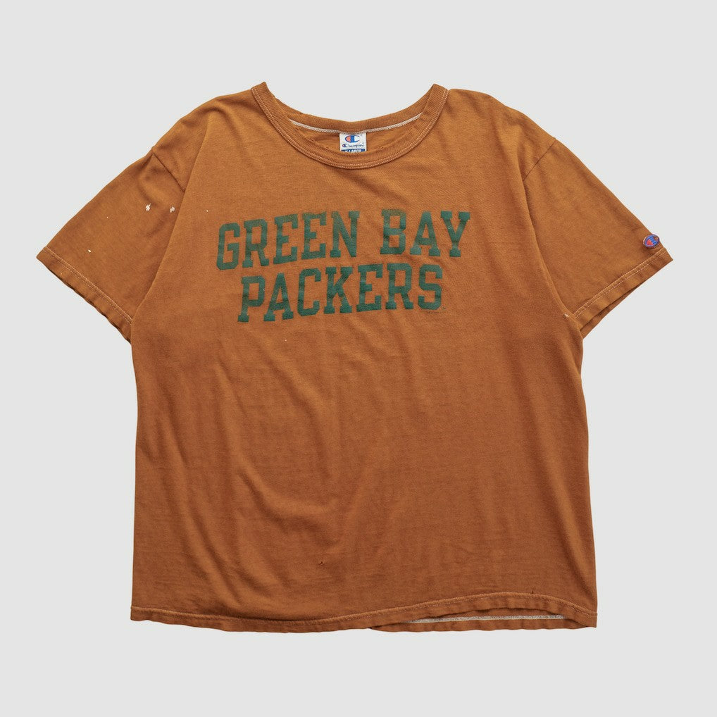 Green Bay Packers Champion 90s T-shirt - Clay Vintage - Fanatics