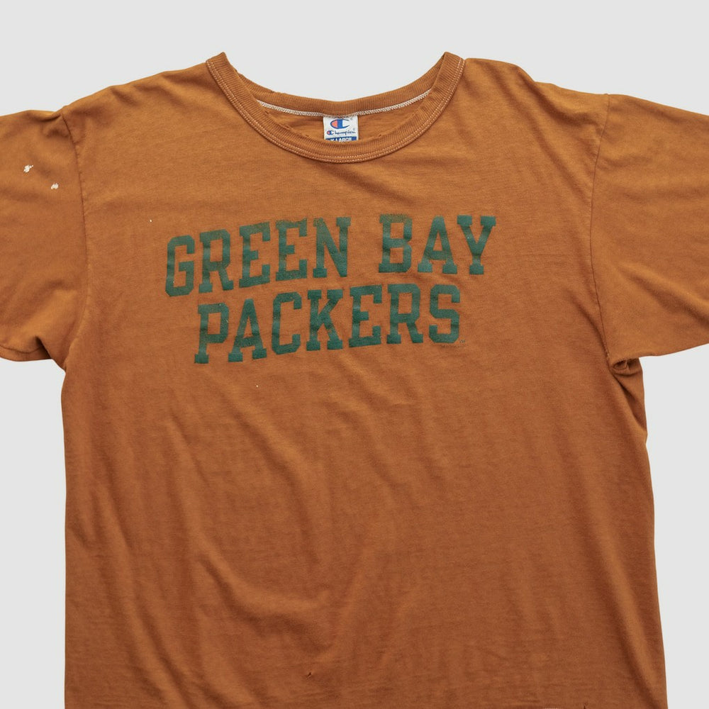Green Bay Packers Champion 90s T-shirt - Clay Vintage - Fanatics