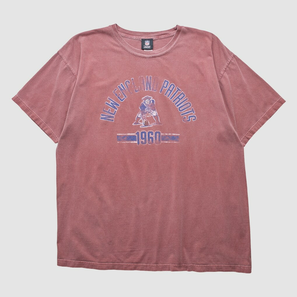 New England Patriots NFL 2010s T-shirt - Maroon Vintage - Fanatics