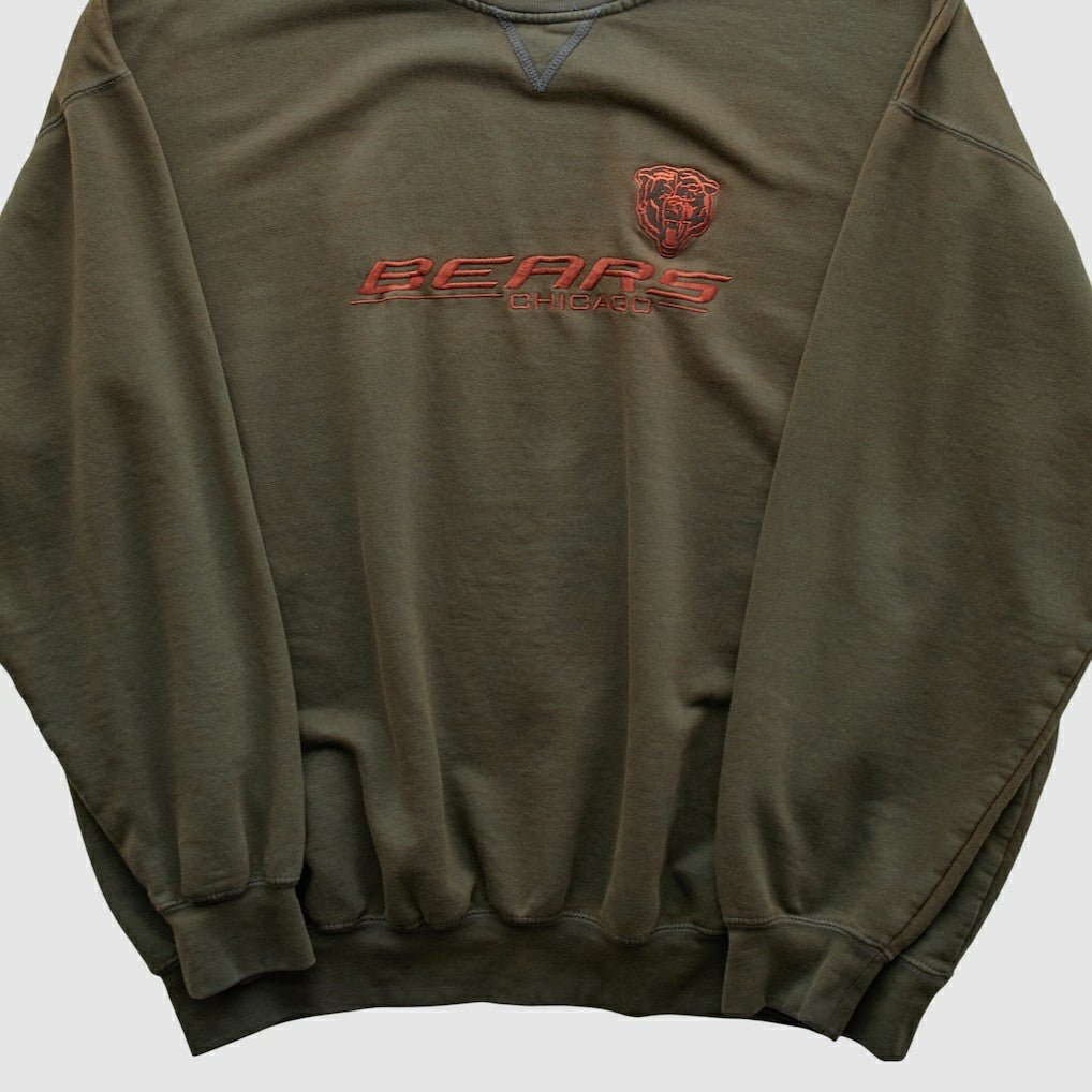 Chicago Bears 2000s Pullover Sweatshirt - Brown Vintage - Fanatics