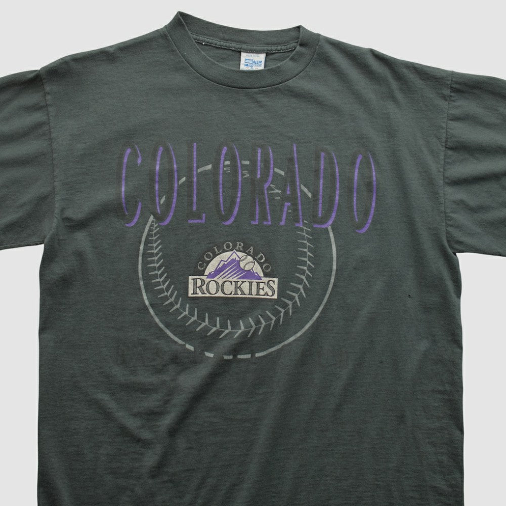 Colorado Rockies Salem Sportswear 90s T-shirt for sale