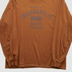 Indianapolis Colts Champion 2000s Long Sleeve T-shirt - Clay Vintage - Fanatics