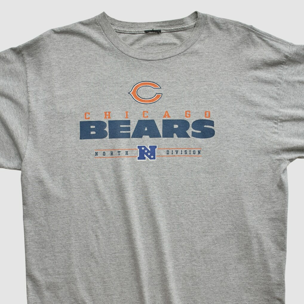 Chicago Bears 2010s Long Sleeve T-shirt - Heather Gray Vintage - Fanatics