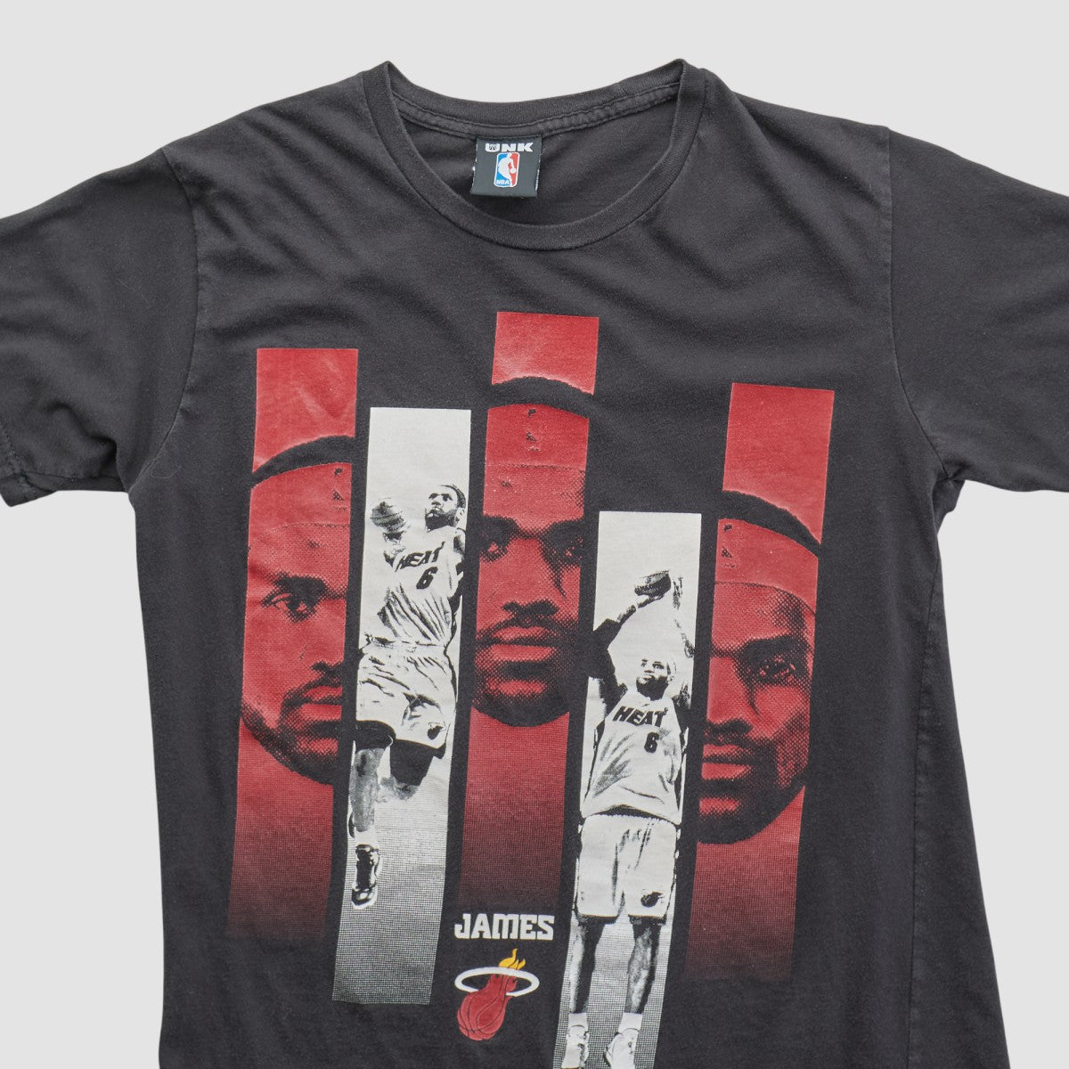 Vintage Miami Heat UNK 2010s T-shirt Black