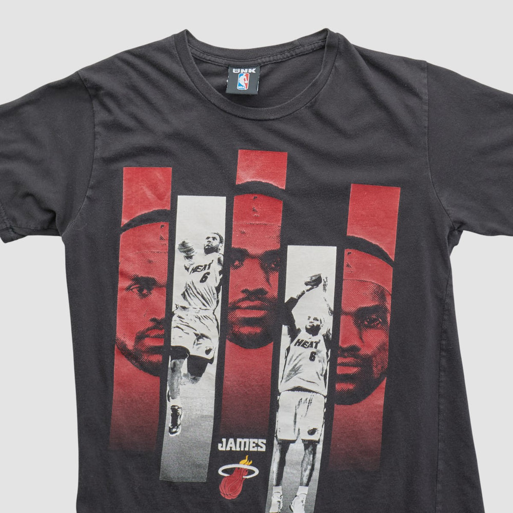 Vintage Miami Heat UNK 2010s T-shirt Black