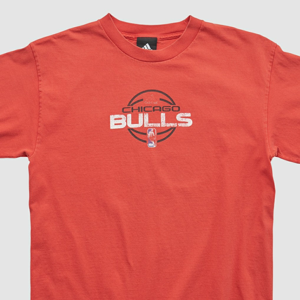 Adidas Chicago Bulls 2010s T-shirt Red Vintage