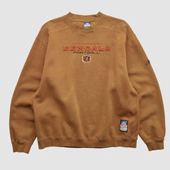 Cincinnati Bengals NFL 2000s Pullover Sweatshirt - Clay Vintage - Fanatics