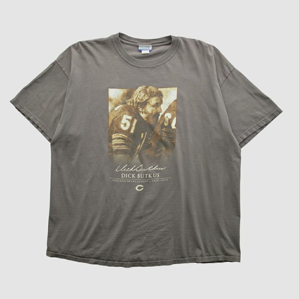 Dick Butkus Reebok 2000s T-shirt - Tan Vintage - Fanatics