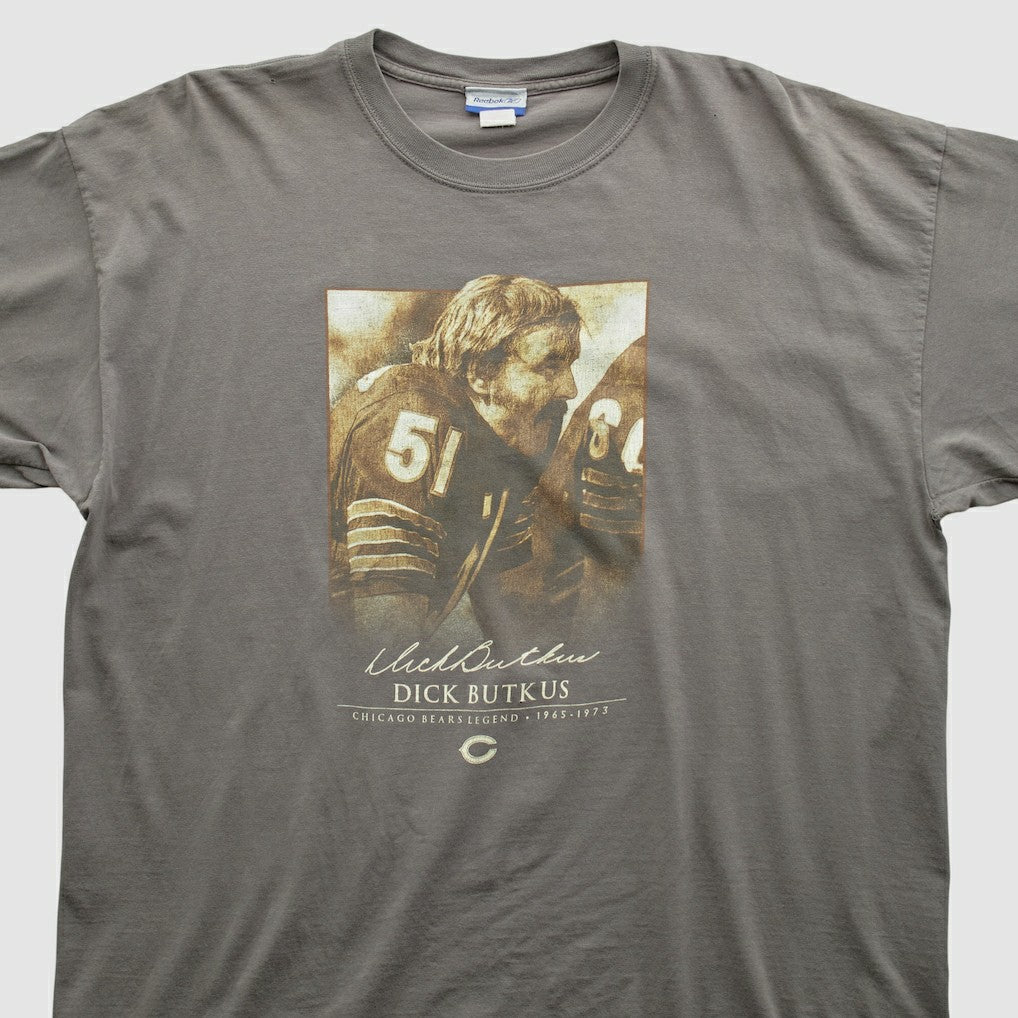 Dick Butkus Reebok 2000s T-shirt - Tan Vintage - Fanatics