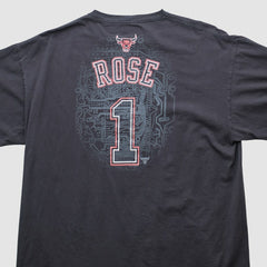 Vintage Chicago Bulls Majestic 2000s T-shirt Black