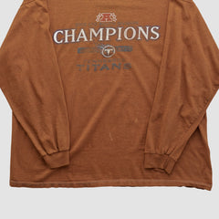 Tennessee Titans NFL 2002 Long Sleeve T-shirt - Clay Vintage - Fanatics
