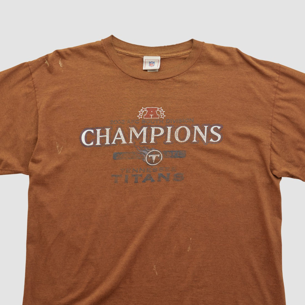 Tennessee Titans NFL 2002 Long Sleeve T-shirt - Clay Vintage - Fanatics
