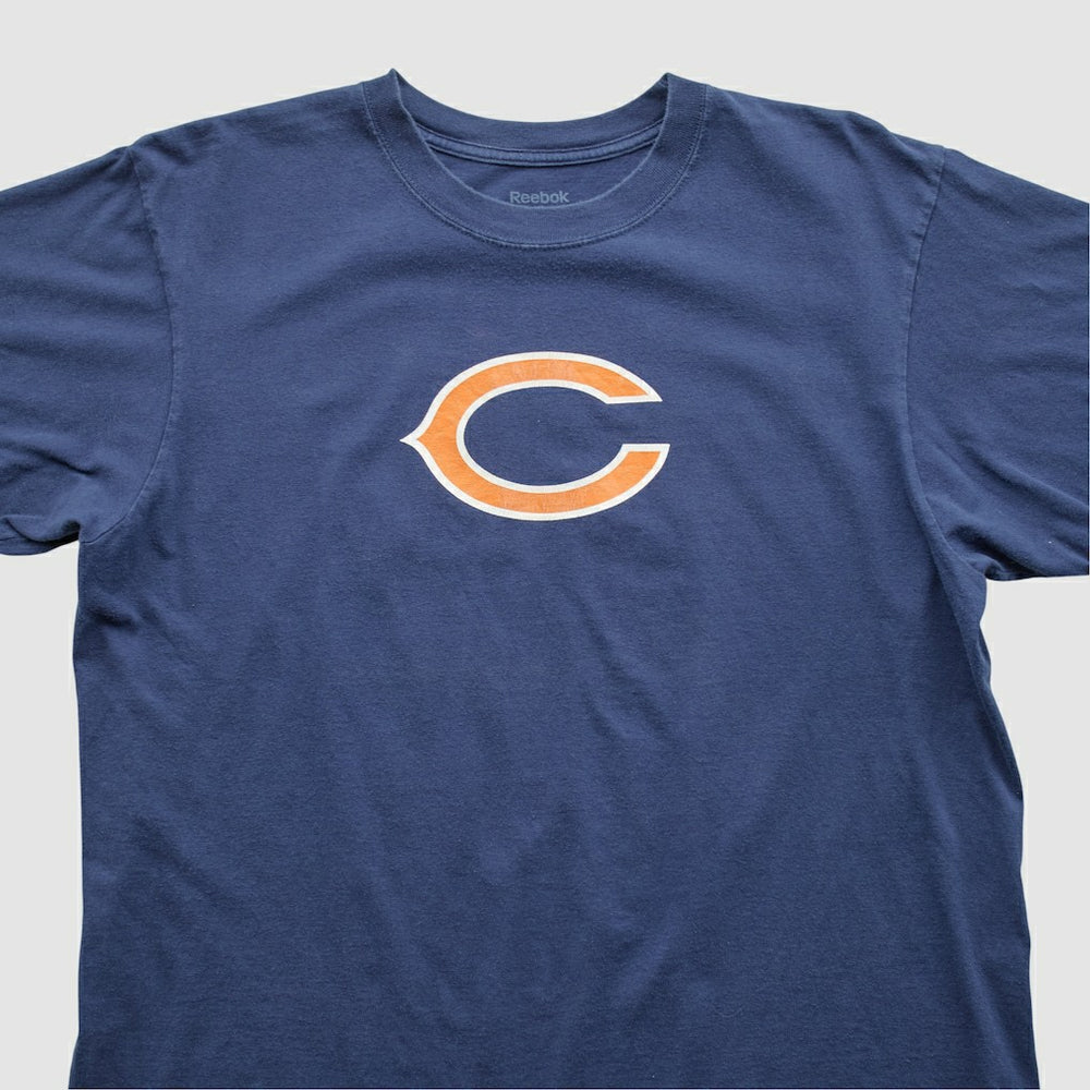 Chicago Bears Reebok 2000s T-shirt - Navy Vintage - Fanatics