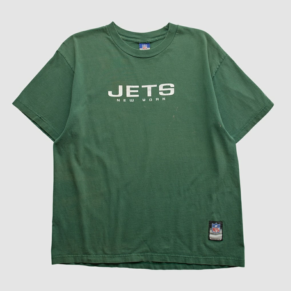 New York Jets Reebok 2000s T-shirt - Green Vintage - Fanatics