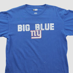 New York Giants NFL 2010s Long Sleeve T-shirt - Blue Vintage - Fanatics