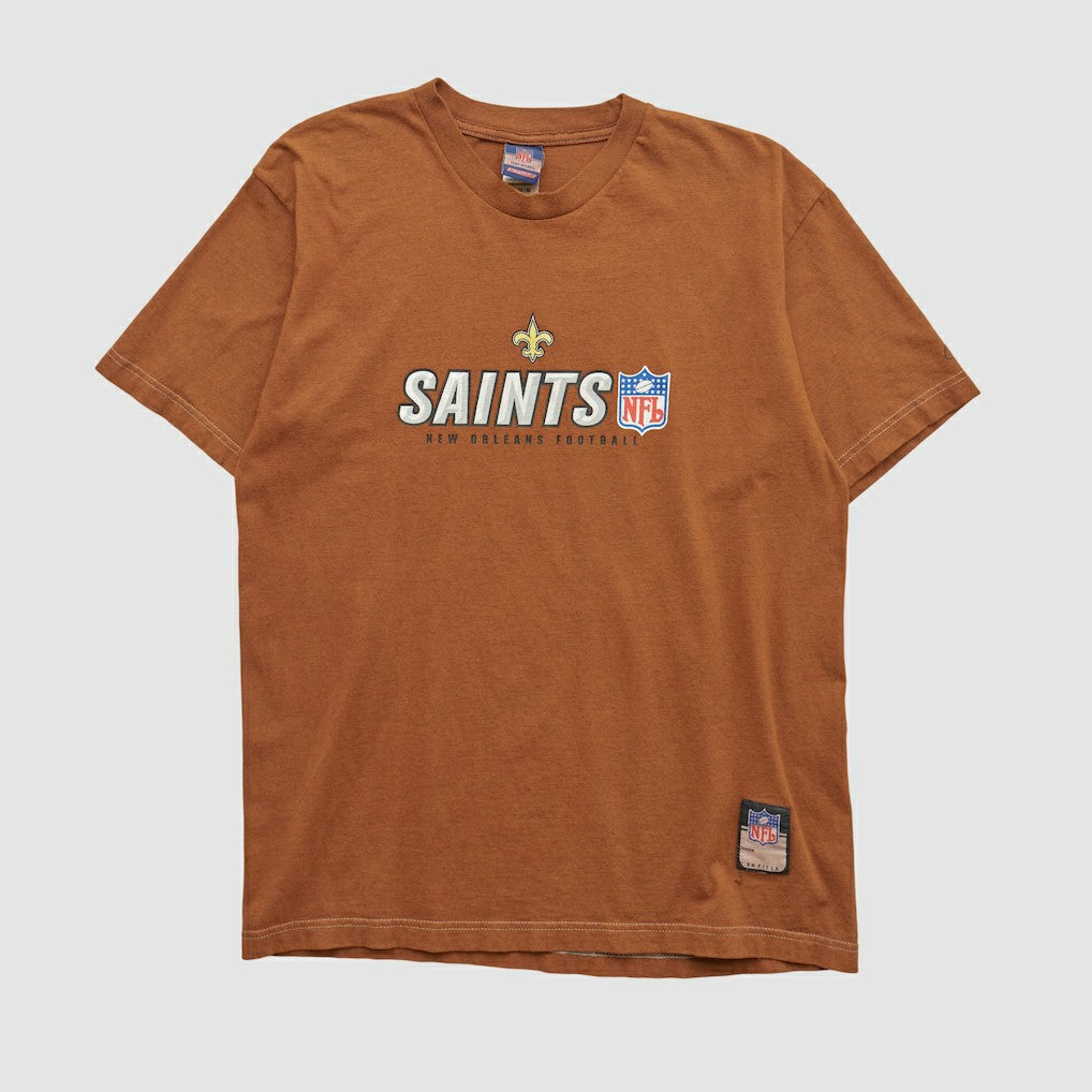 New Orleans Saints Reebok 2000s T-shirt - Clay Vintage - Fanatics