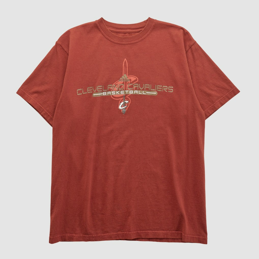 Adidas Cleveland Cavaliers 2010s T-shirt Red Vintage