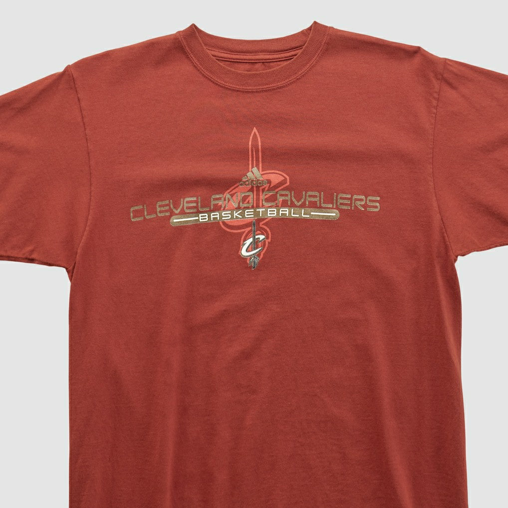 Adidas Cleveland Cavaliers 2010s T-shirt Red Vintage