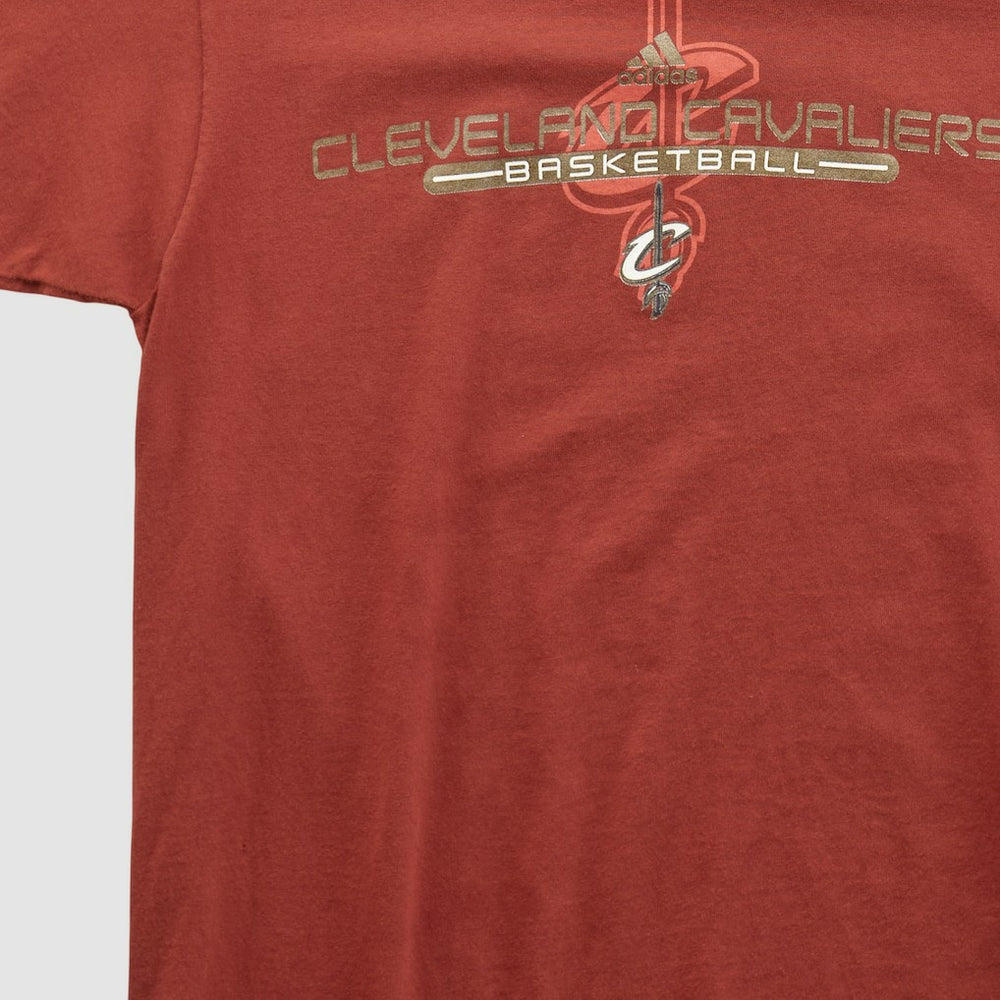 Adidas Cleveland Cavaliers 2010s T-shirt Red Vintage