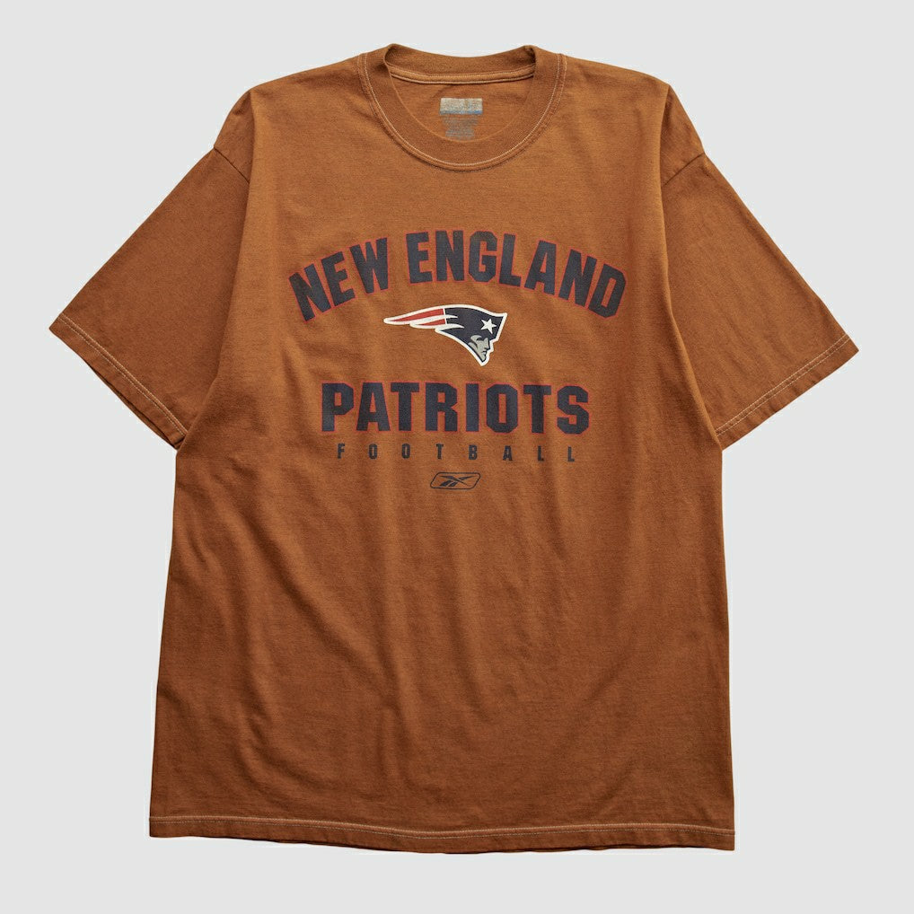 New England Patriots Reebok 2000s T-shirt - Clay Vintage - Fanatics
