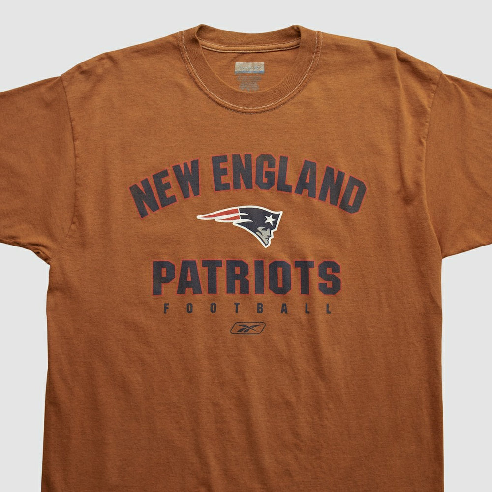 New England Patriots Reebok 2000s T-shirt - Clay Vintage - Fanatics