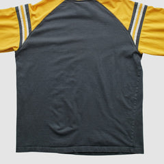 Pittsburgh Steelers Reebok 2000s Long Sleeve T-shirt - Black Vintage - Fanatics