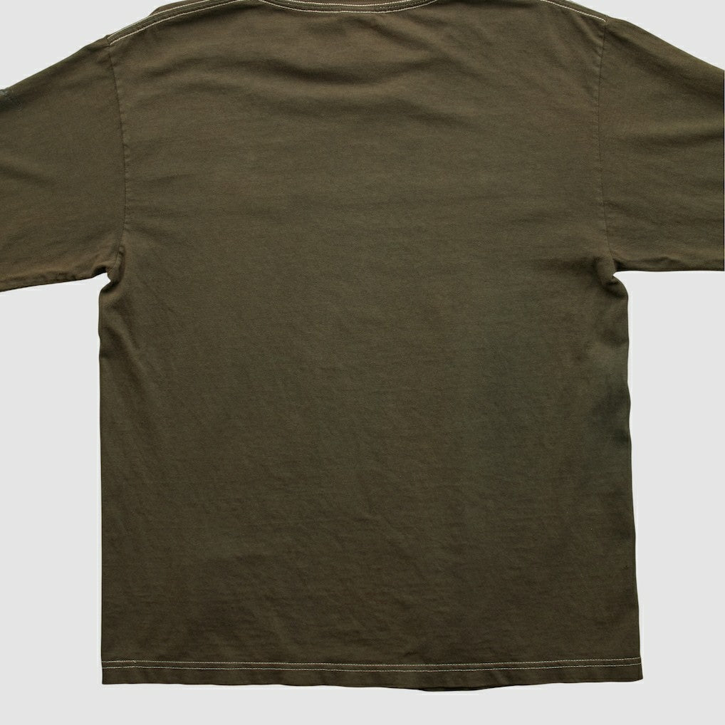 Philadelphia Eagles Reebok 2000s Long Sleeve T-shirt - Brown Vintage - Fanatics