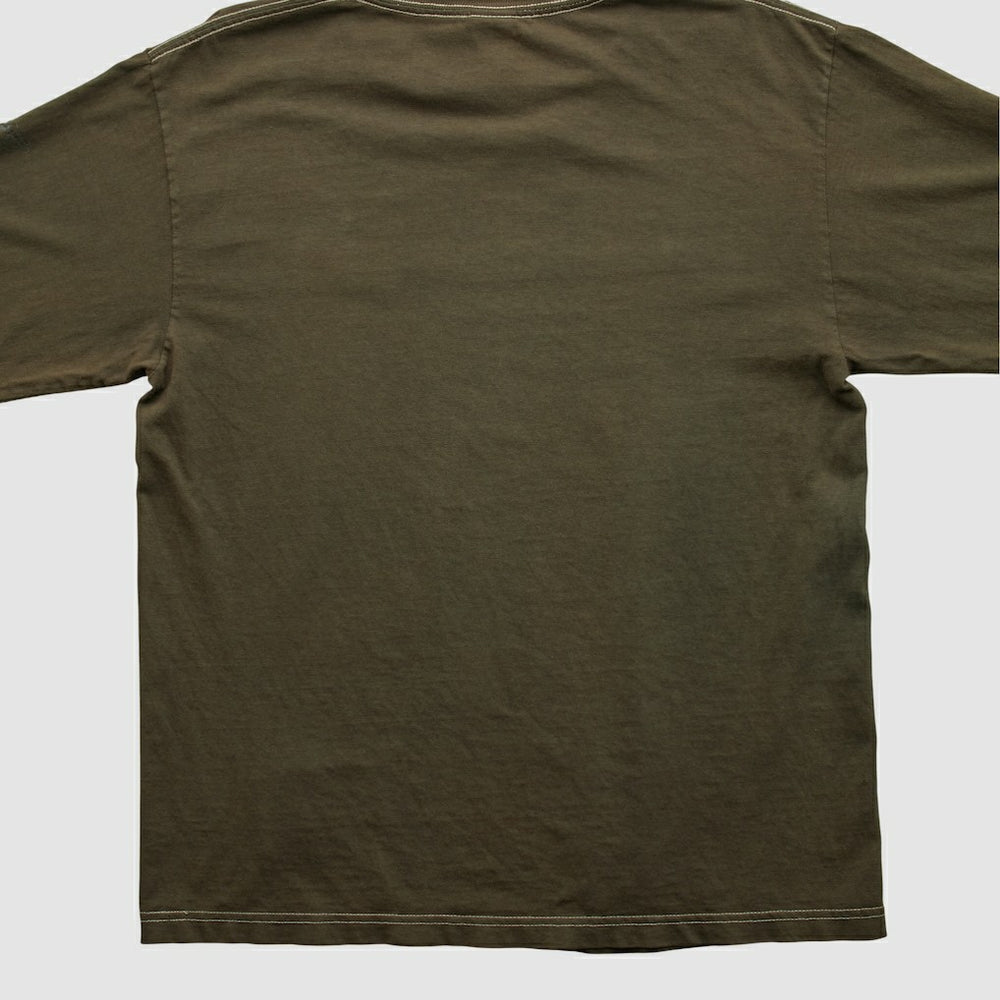 Philadelphia Eagles Reebok 2000s Long Sleeve T-shirt - Brown Vintage - Fanatics