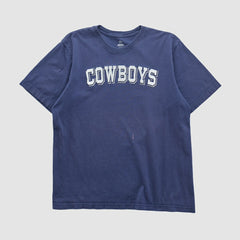 Dallas Cowboys Cowboys Authentic Apparel 2000s T-shirt - Navy Vintage - Fanatics