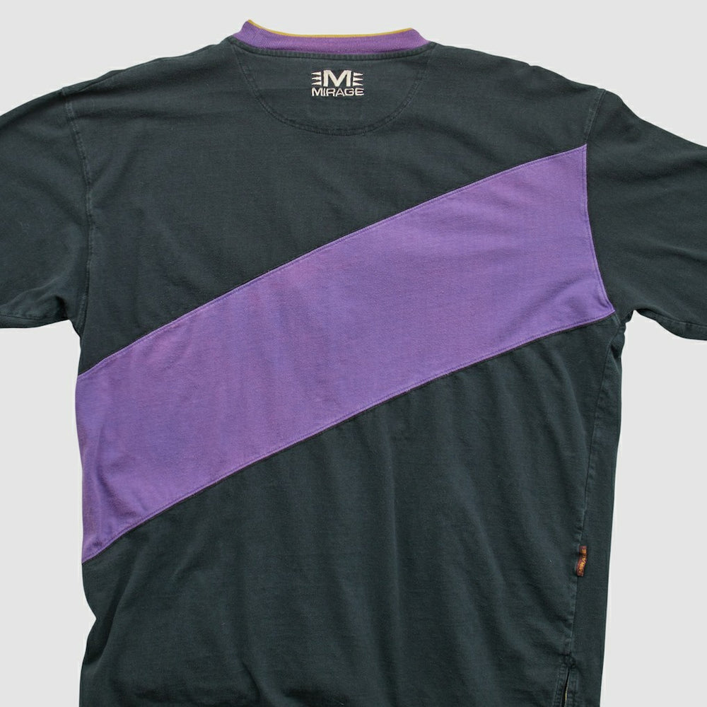 Minnesota Vikings Mirage 90s Long Sleeve T-shirt - Black Vintage - Fanatics