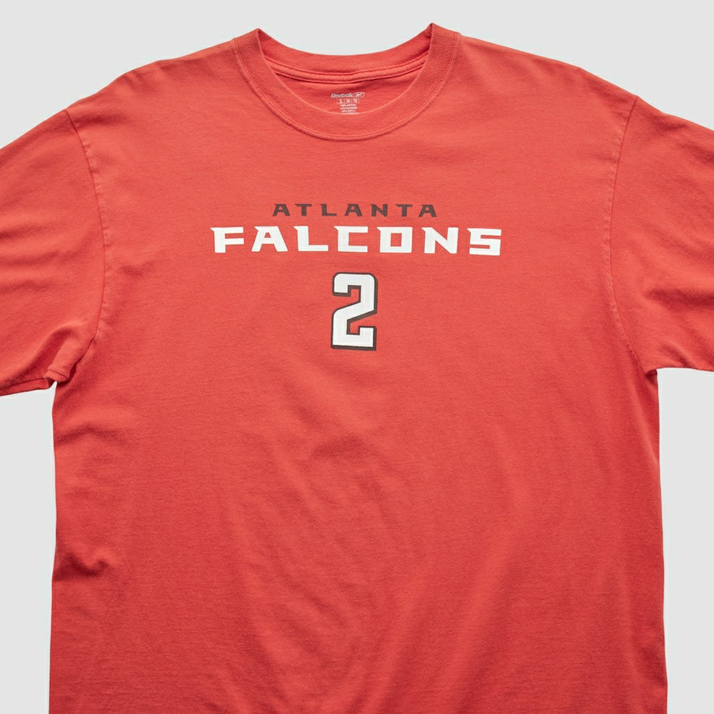 Atlanta Falcons Reebok 2000s T-shirt - Red Vintage - Fanatics