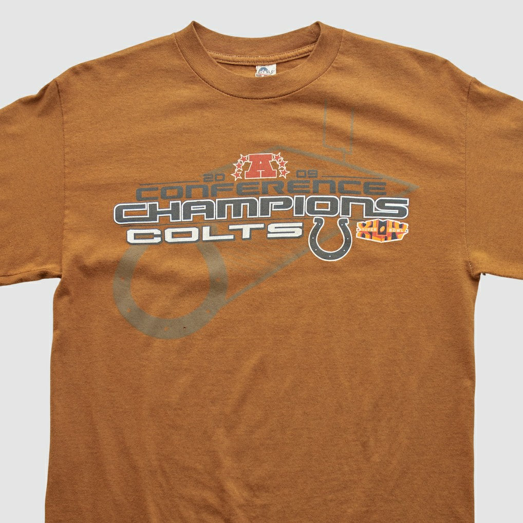 Indianapolis Colts Alstyle 2009 Long Sleeve T-shirt - Clay Vintage - Fanatics