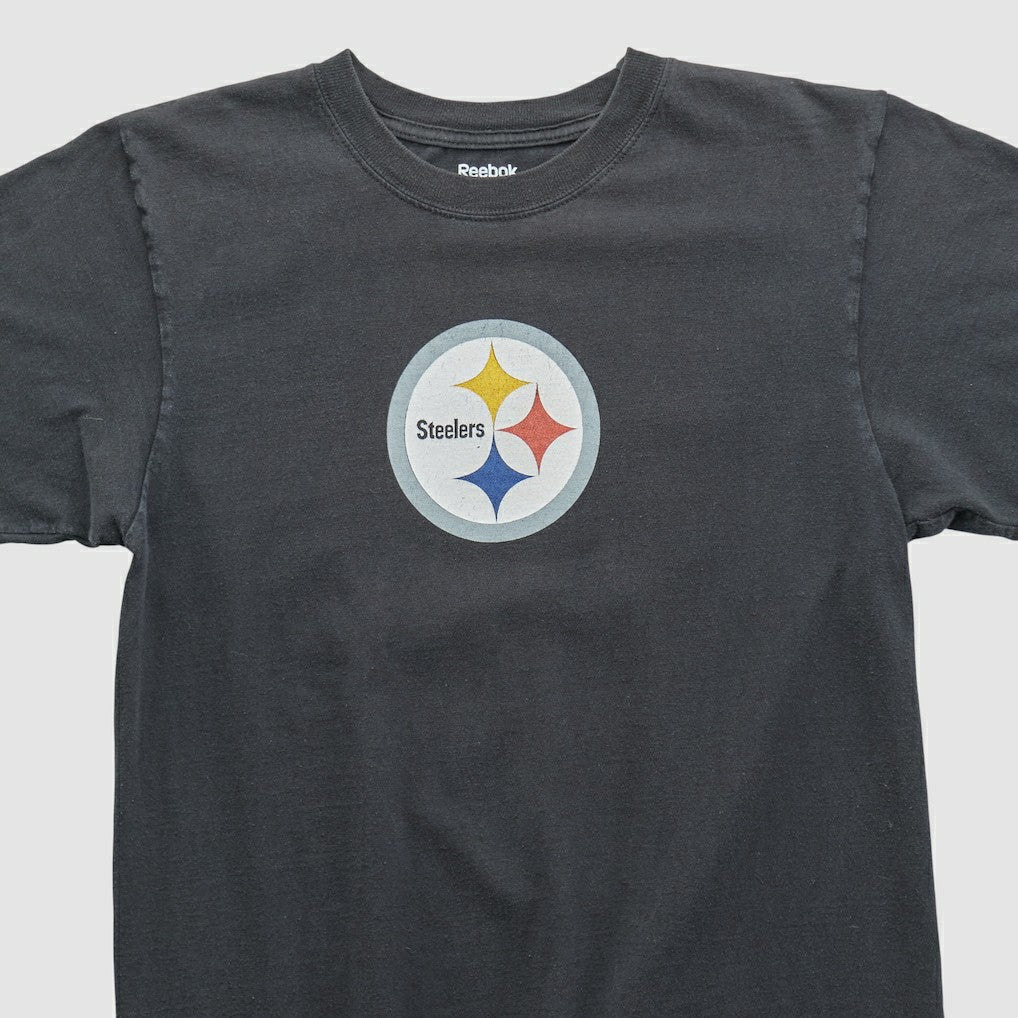 Pittsburgh Steelers Reebok 2000s T-shirt - Black Vintage - Fanatics