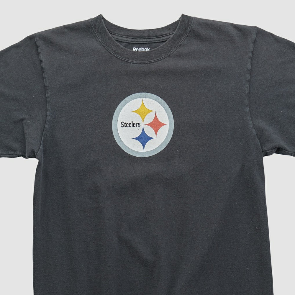 Pittsburgh Steelers Reebok 2000s T-shirt - Black Vintage - Fanatics