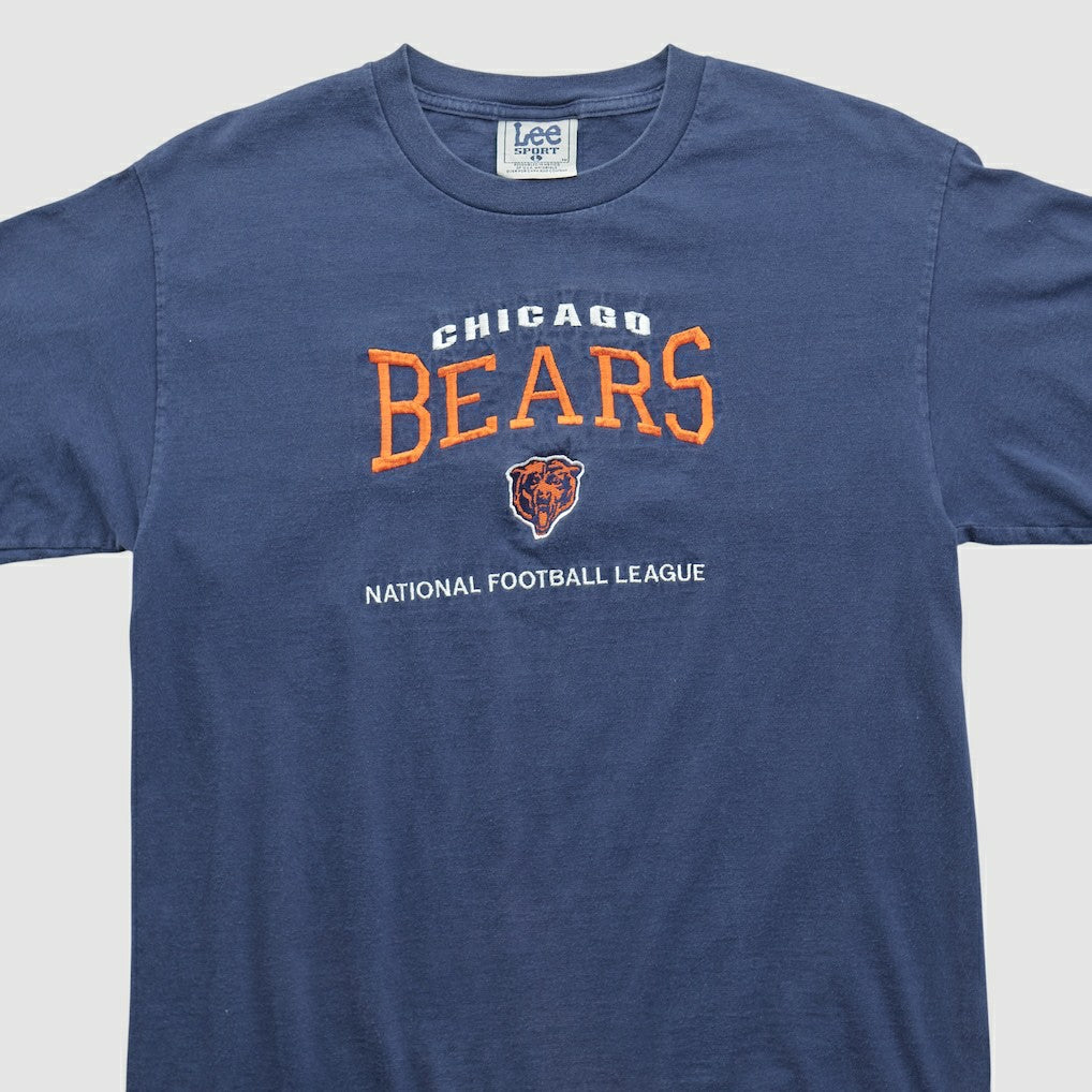 Chicago Bears Lee Sport 90s T-shirt - Navy Vintage - Fanatics