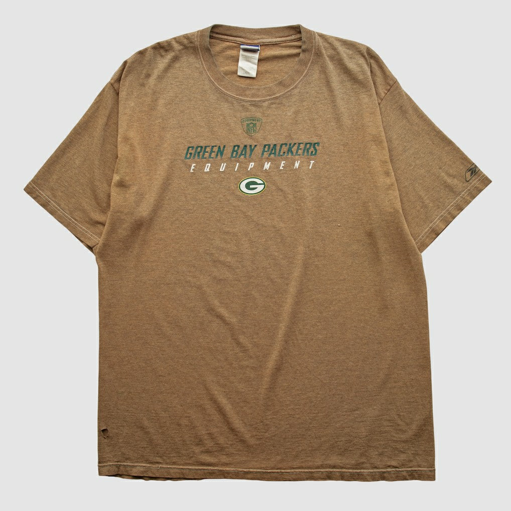 Green Bay Packers Reebok 2000s T-shirt - Clay Vintage - Fanatics