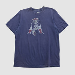 New England Patriots Reebok 2000s T-shirt - Navy Vintage - Fanatics