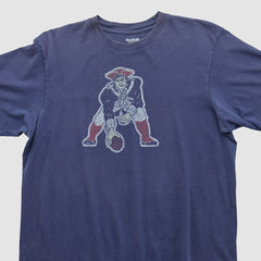 New England Patriots Reebok 2000s T-shirt - Navy Vintage - Fanatics
