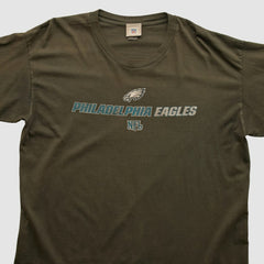Philadelphia Eagles NFL 2000s Long Sleeve T-shirt - Brown Vintage - Fanatics