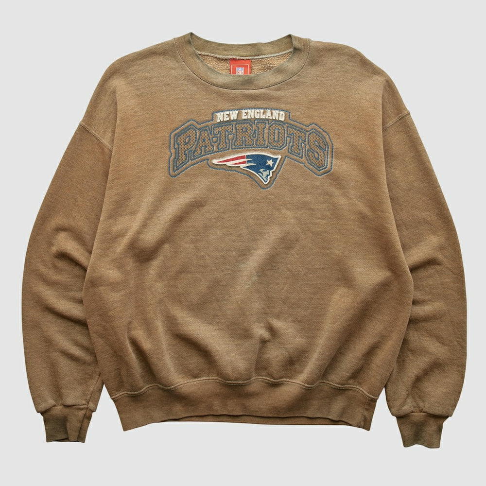 New England Patriots NFL 2000s Pullover Sweatshirt - Clay Vintage - Fanatics
