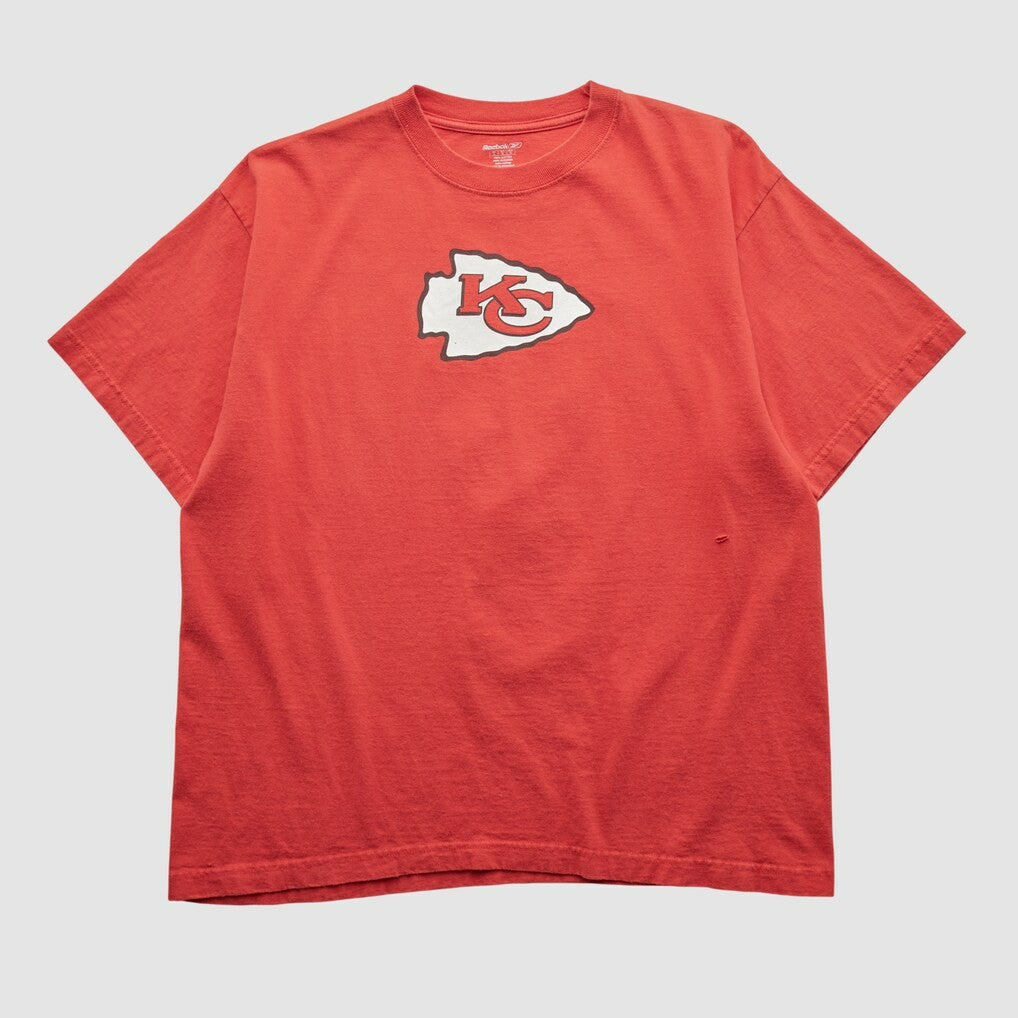 Kansas City Chiefs Reebok 2000s T-shirt - Red Vintage - Fanatics